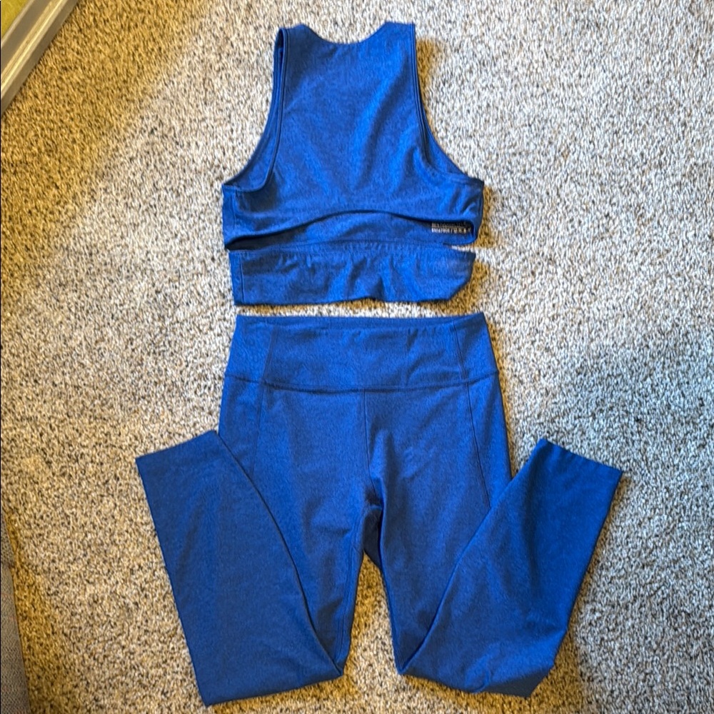 Women's Blue Activewear Set